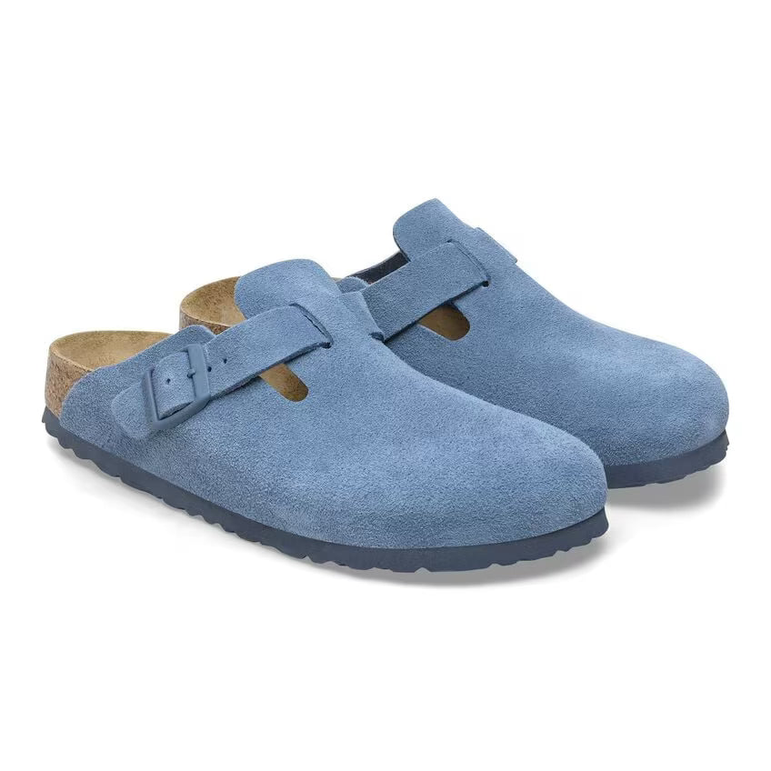 Birkenstock - Boston - Blu Elementare