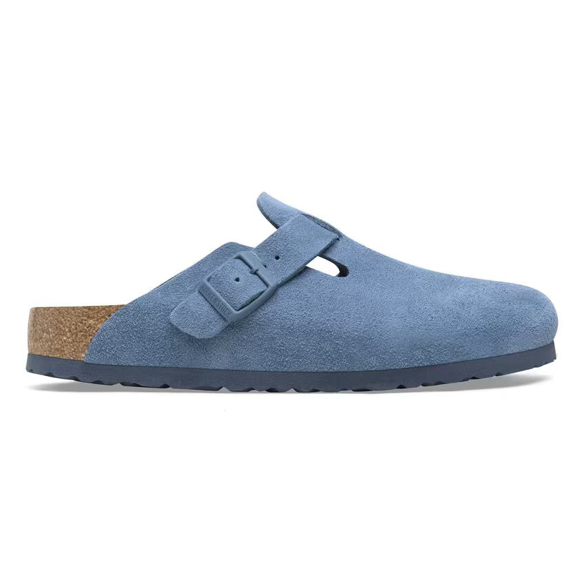 Birkenstock - Boston - Blu Elementare