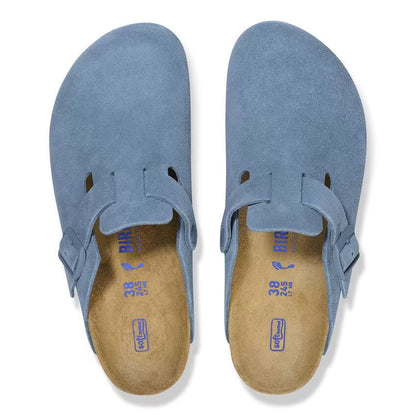 Birkenstock - Boston - Blu Elementare